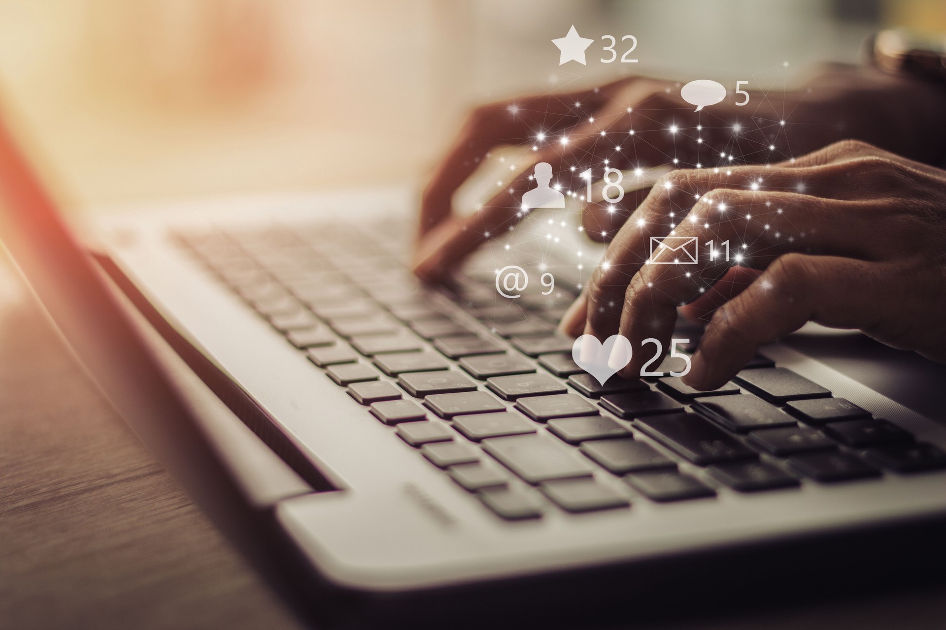 Social Media, Engagement, Post - Structure, Digitally Generated Image